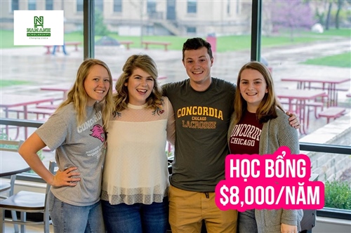 Du học Mỹ cùng Concordia University Chicago với học bổng trị giá $8,000