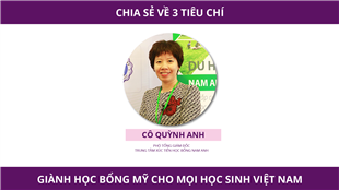 Bật Mí 3 Tiêu Chí Giành Học Bổng Mỹ Cho Mọi Học Sinh Việt Nam Từ Phó Tổng Giám Đốc Trung Tâm Xúc Tiến Học Bổng Nam Anh 
